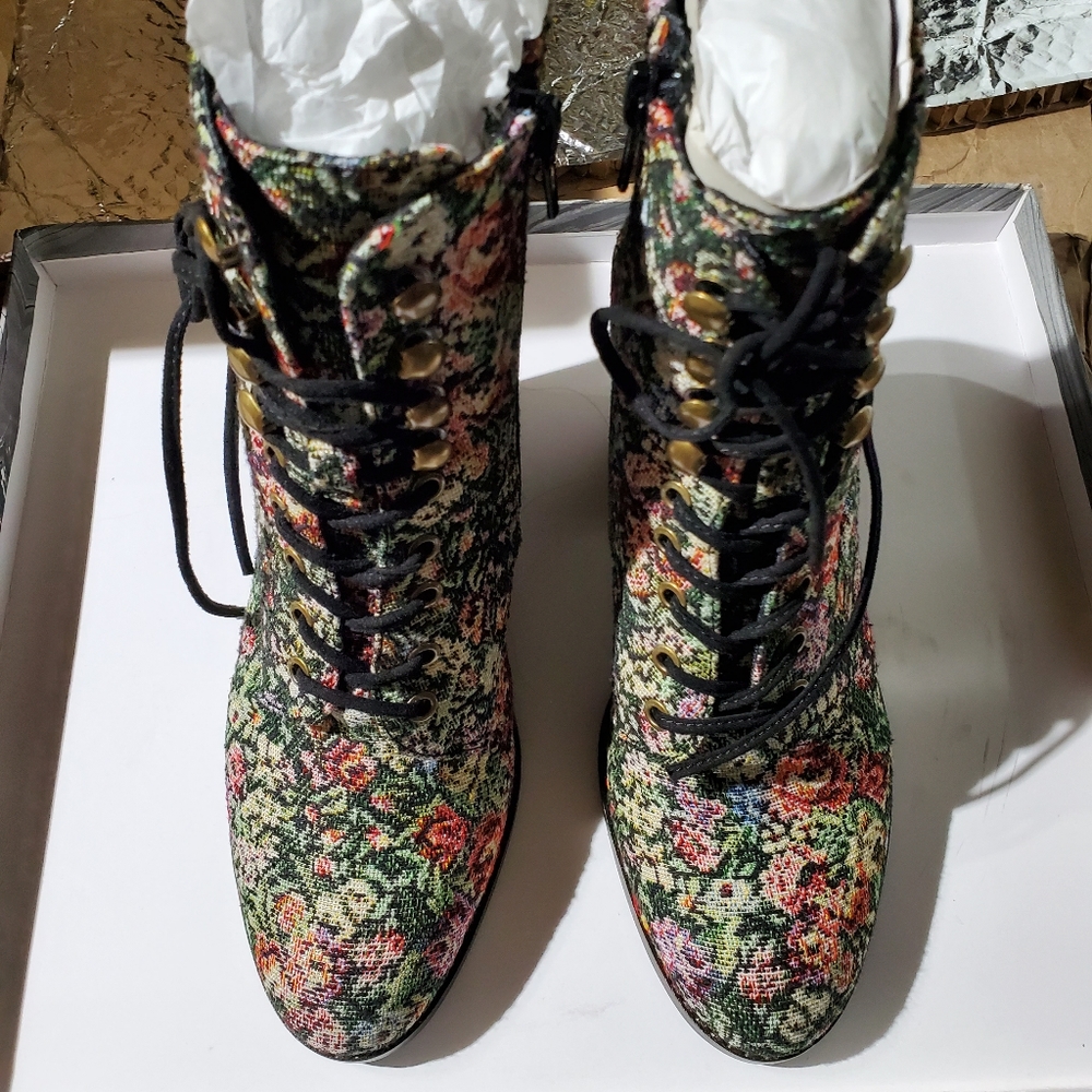 jeffrey campbell tapestry lace up boot